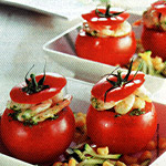 Gamberetti nei pomodori