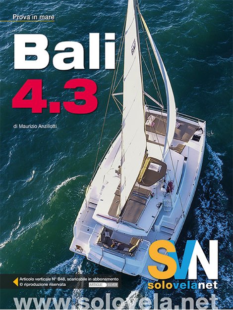 Bali 4.3, la prova in mare
