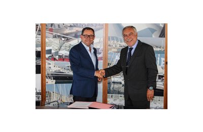 Anton Francesco Albertoni (UCINA) e Vincenzo Spina (Barcolana)