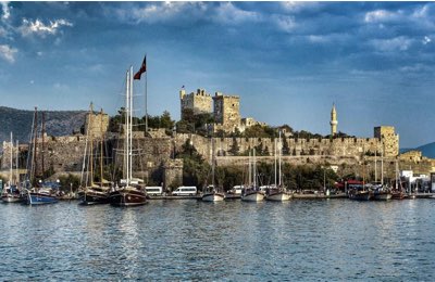 Bodrum, in Turchia