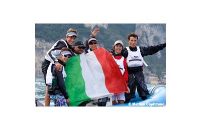 Argento per l'Italia al campionato Mondo a squadre Optimist