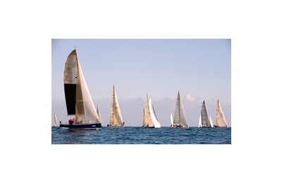 Barche in regata nel West Liguria
