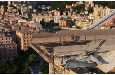 Il viadotto Morandi