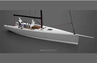 Comuzzi 32, il rendering