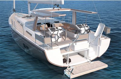 Hanse 548 - il rendering