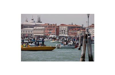 Le barche che hanno assistito agli AC World Series di Venezia
