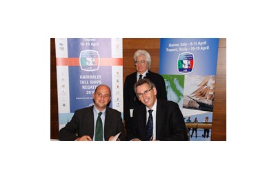 La presentazione della Garibaldi Tall Ships Regatta