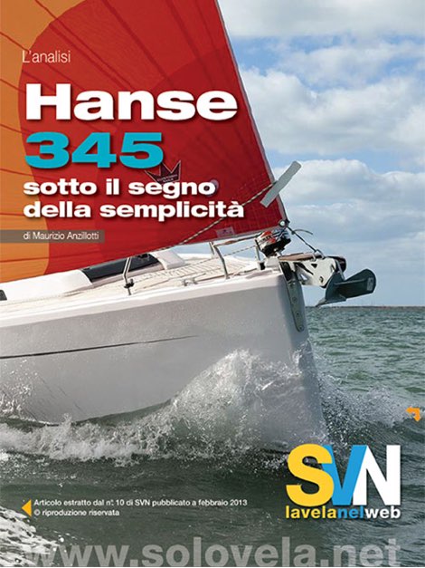 Hanse 345, l'analisi