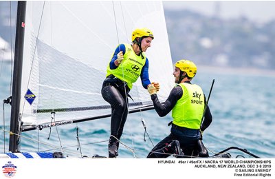 Bissaro-Frascari campioni del mondo Nacra 17