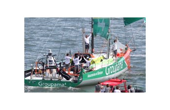 Groupama 4 taglia il traguardo, terzo sul podio