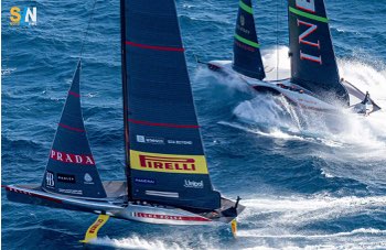 Luna Rossa ad alta tensione: ferita, reagisce e fa 4-4