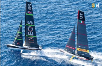 Luna Rossa fuori dalla Coppa America: INEOS Britannia trionfa nella Louis Vuitton Cup e vola in finale