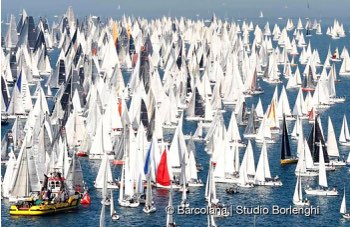 Barcolana 56, oltre 1300 barche al via della Coppa d’Autunno