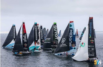 Vendée Globe: i 40 solitari sono partiti, prima notte a Finisterre
