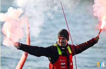 Giancarlo Pedote al traguardo di un Vendée Globe dolce e amaro
