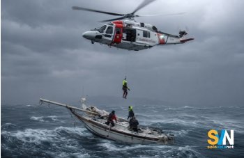 Salvataggio con elicottero: cosa fare in barca