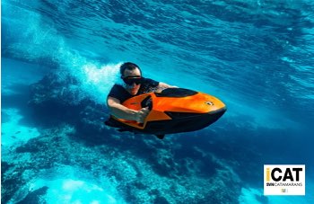 Seabob SE63 Lamborghini: il water toy di lusso per grandi catamarani
