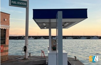 Riapre il distributore carburante di Portosole a Sanremo con nuova gestione