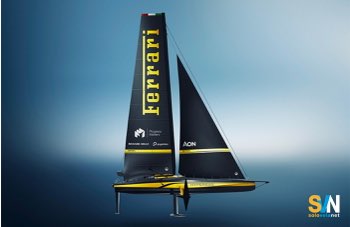 Ferrari svela la livrea di Hypersail alla Milano Design Week