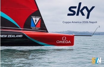 Sky porta in tv la 38ª America’s Cup verso Napoli