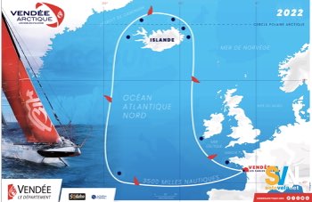 Vendée Arctique, Goodchild guida davanti a Beccaria