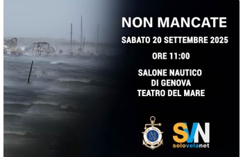 Incontri di Vela al Salone Nautico di Genova 2025: come affrontare burrasche in rada (SVN e Lega Navale)