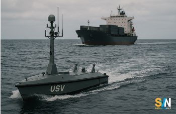 Scortare le navi mercantili con droni marini autonomi: la nuova frontiera della sicurezza in mare