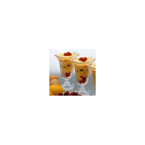 Crema di limone con frutti di bosco