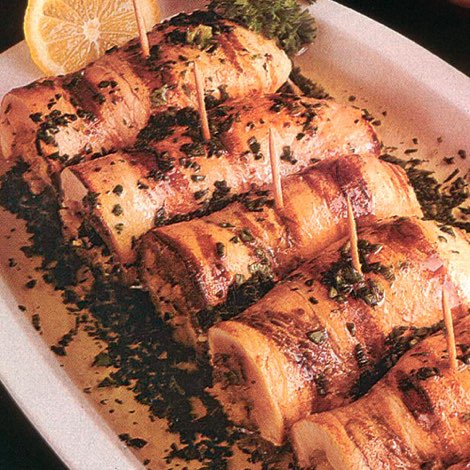 Involtini di spada arrosto