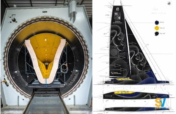 Gitana 18: il nuovo maxi-trimarano Edmond de Rothschild pronto al varo a dicembre