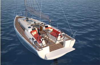 Nuovo Hanse 315, la piccola con la barra
