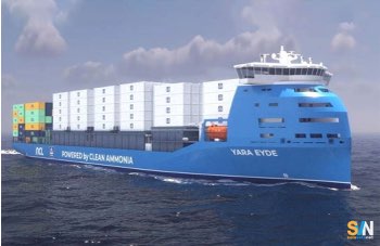 Nasce la prima nave a idrogeno alimentata ad ammoniaca