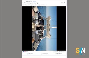 Amel e il post social che non valorizza la barca