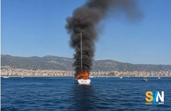 Dufour 530 Smart Electric prende fuoco e affonda a Palma: incendio partito dalle batterie al litio