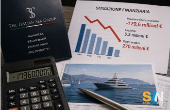 The Italian Sea Group, debiti scaduti a 270 milioni: 12 milioni in più in un mese