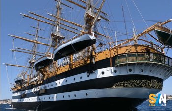 L’Amerigo Vespucci arriva a Trieste per la Barcolana 58