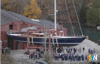 Ouzel, il superyacht di 95 piedi varato da Rockport Marine
