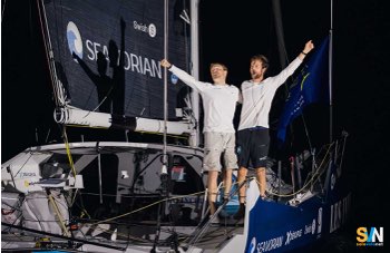 Transat Café l’Or: festa italiana con il terzo posto di Pietro Luciani