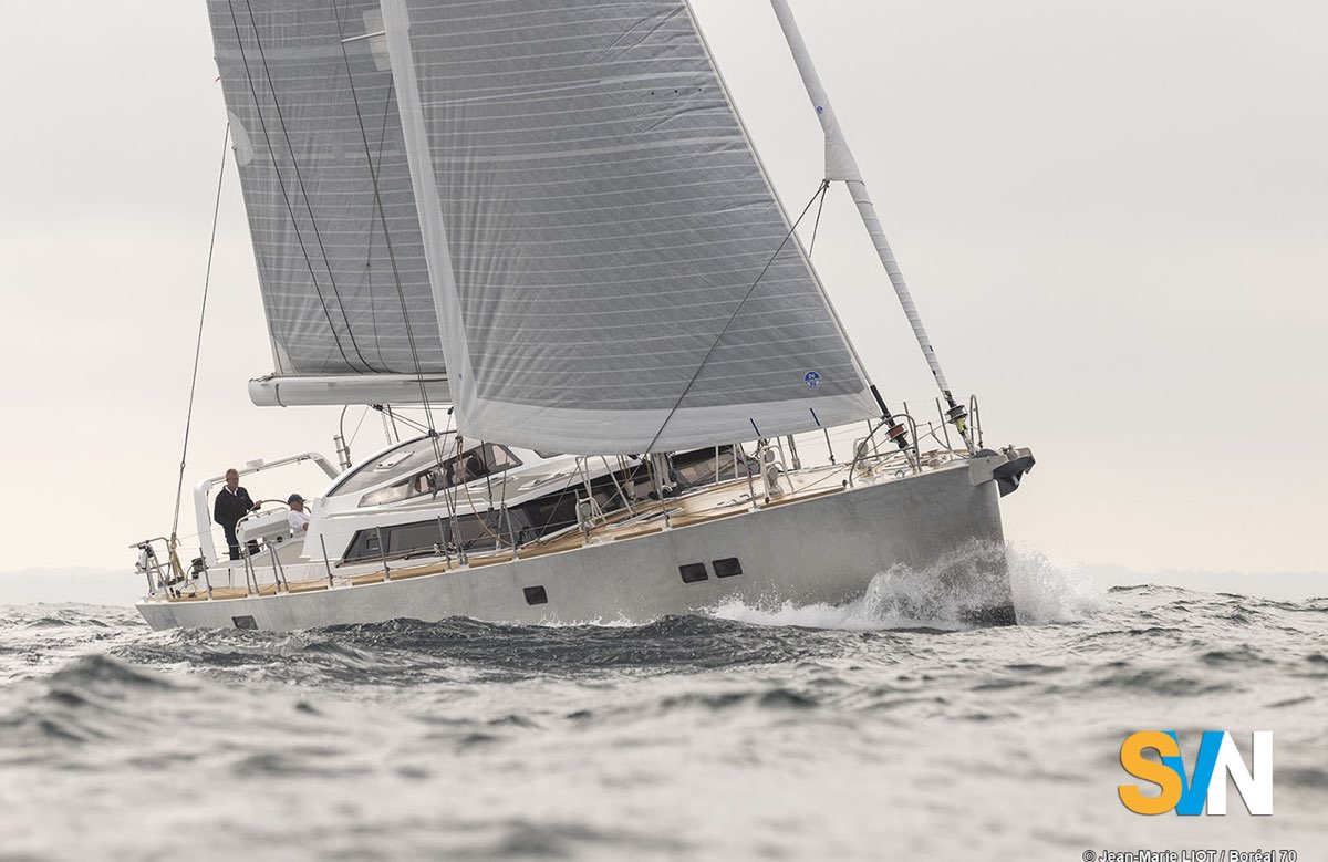 Il Boreal 70 in navigazione