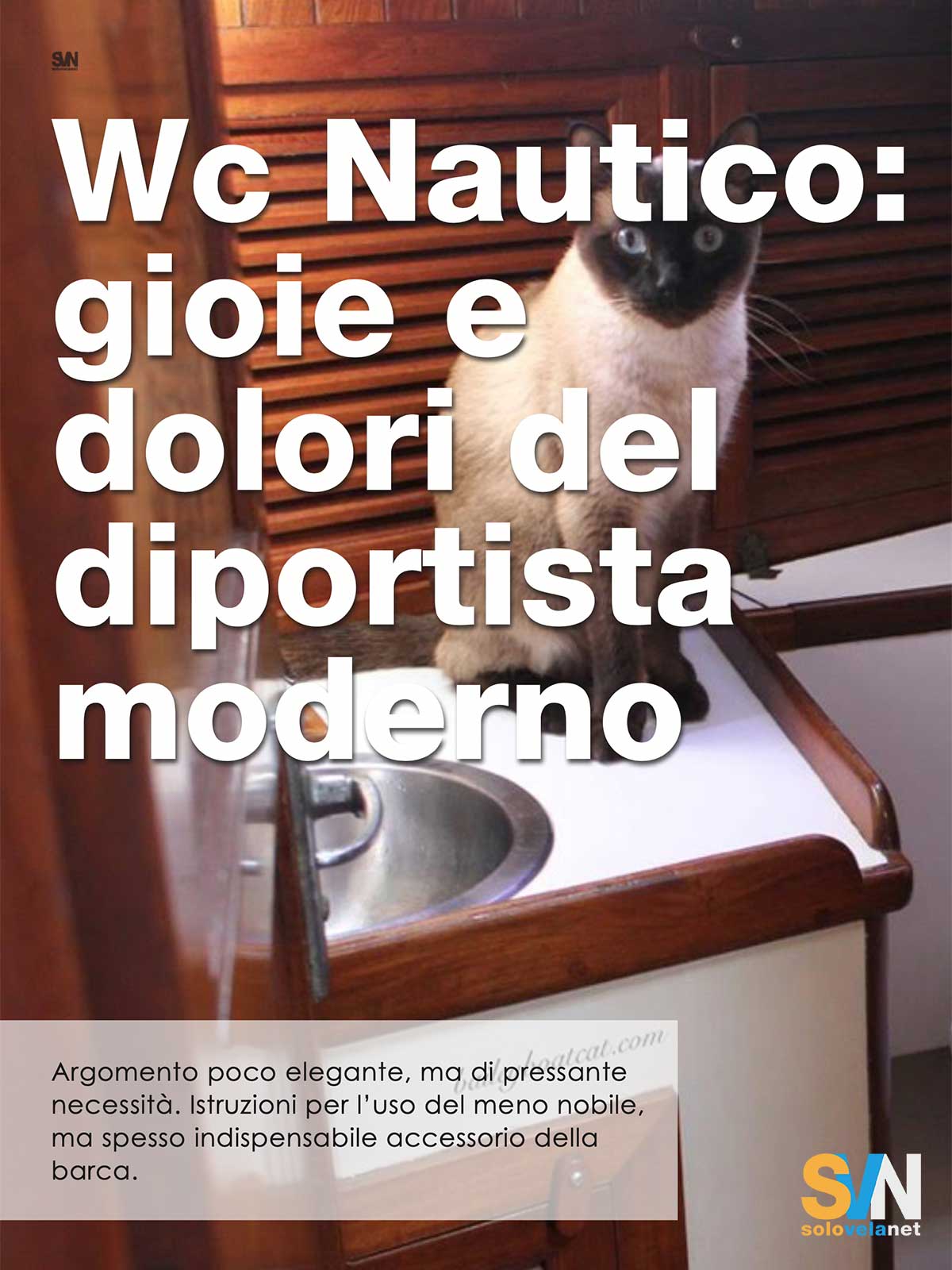 Bagno di bordo: cosa sapere sull’uso del WC nautico