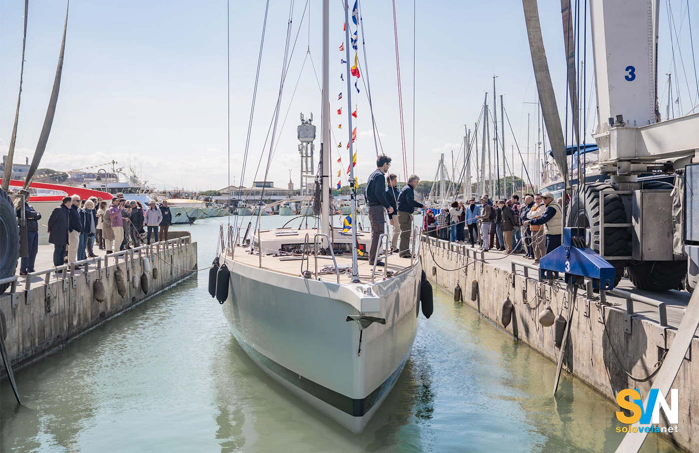 Il Gabriel del Cantiere Foschi, barca completamente in legno e resina