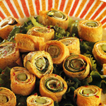 Anelli di frittata con verdura e zuccchine