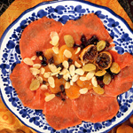 Carpaccio alla frutta secca