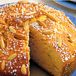 Focaccia veneziana con mandorle
