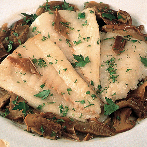 Rombo ai Funghi