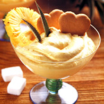 Zabaione all'ananas