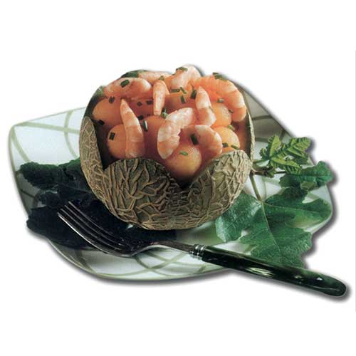 Cocktail di melone e gamberi