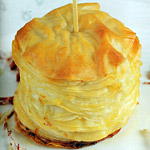Torta di baccalà con pasta fillo