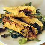 Cannoli di grana ripieni