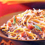 Chitarrine al ragù